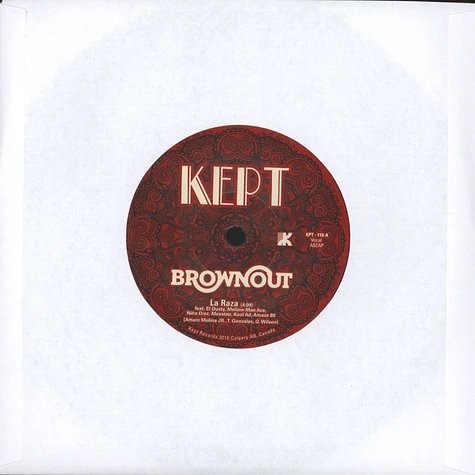 Brownout - La Raza / Arabeesh Black Vinyl Edition