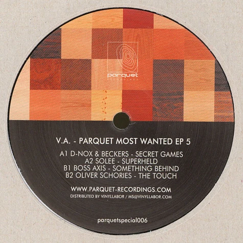 V.A. - Parquet Most Wanted EP 5