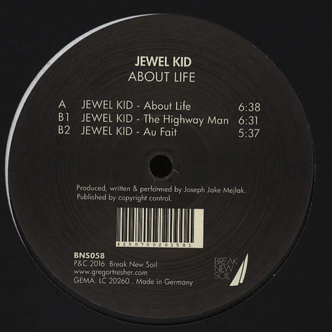 Jewel Kid - About Life