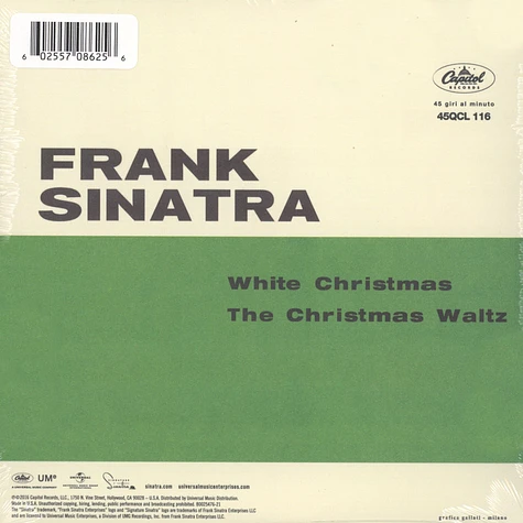 Frank Sinatra - White Christmas / The Christmas Waltz