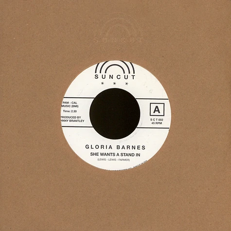 Gloria Barnes - She Wants A Stand In / You Don't Mean It