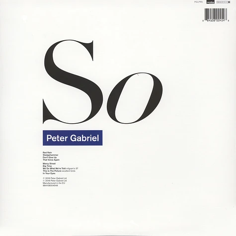 Peter Gabriel - So Half-Speed Mastered Edition