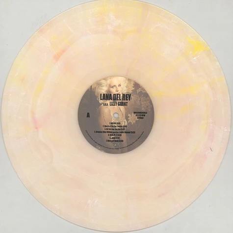 Lana Del Rey - Lana Del Rey A.K.A. Lizzy Grant Colored Vinyl Edition