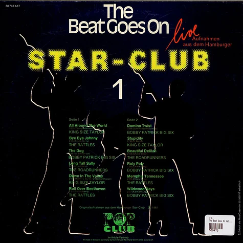 V.A. - The Beat Goes On Vol. 1 "Star-Club Live"