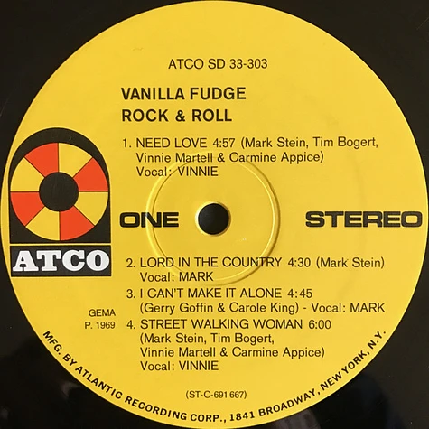 Vanilla Fudge - Rock & Roll