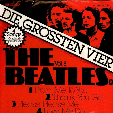 The Beatles - Die Grössten Vier Vol. 8