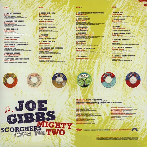 Joe Gibbs - Scorchers From The Mighty Two (Reggae Anthology)
