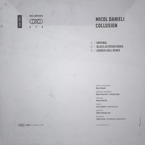 Micol Danieli / Blacksteroid / Giorgio Gigli - Collusion