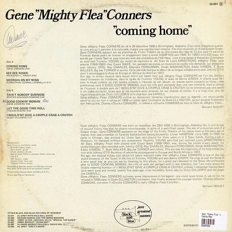 Gene "Mighty Flea" Conners - Coming Home