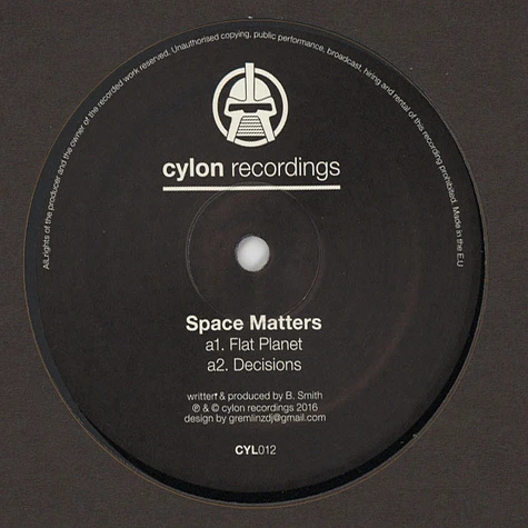 Space Matters - Flat Planet EP