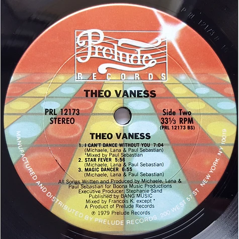 Theo Vaness - Theo Vaness
