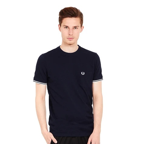 Fred Perry - Twin Tipped Pique Pocket T-Shirt