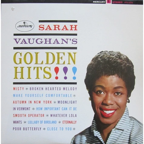 Sarah Vaughan - Sarah Vaughan's Golden Hits