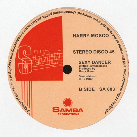 Harry Mosco - Step On / Sexy Dancer