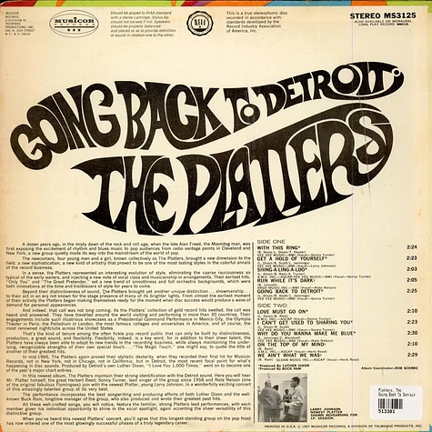 The Platters - Going Back To Detroit