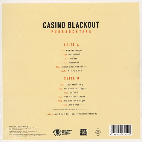 Casino Blackout - Punkrocktape