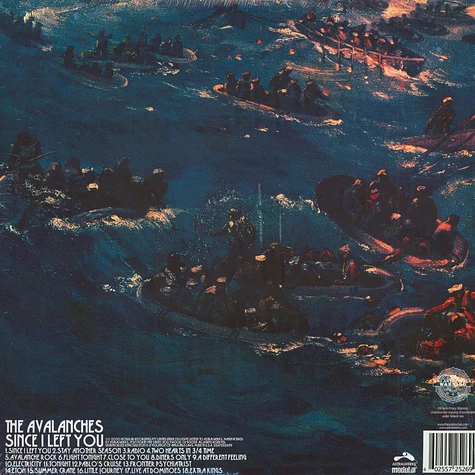 The Avalanches - Since I left You Blue Vinyl Edition