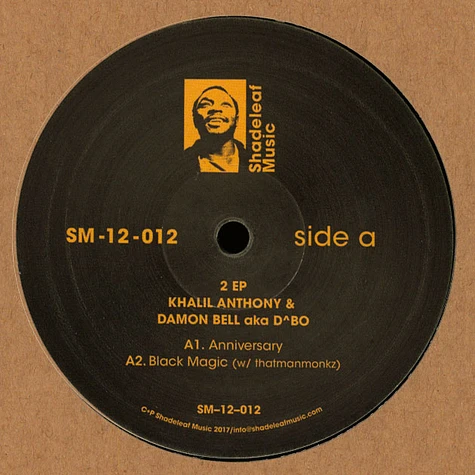 Khalil Anthony & Damon Bell Aka D^Bo - 2 EP