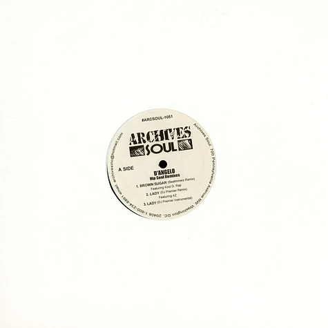 D'Angelo - Hip Soul Remixes