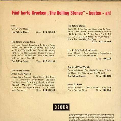 The Rolling Stones - Satisfaction / The Under Assistant