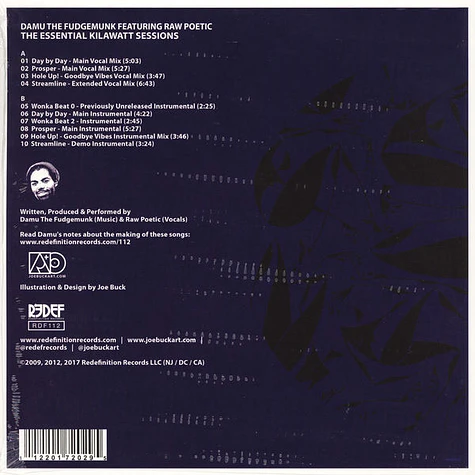 Damu The Fudgemunk - T.E.K.S. (The Essential Kilawatt Sessions) White Vinyl Edition