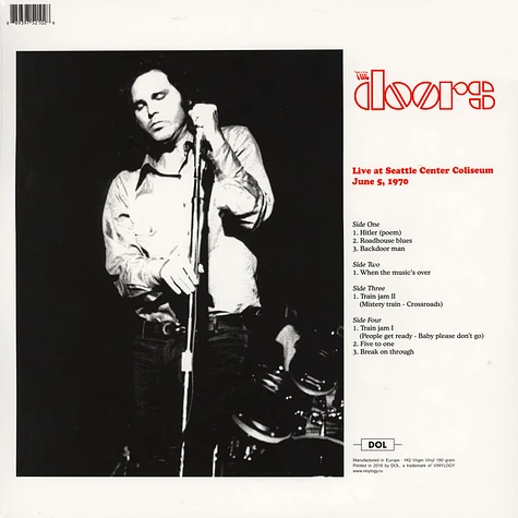 The Doors - Live At Seattle Center Coliseum June 5 1970