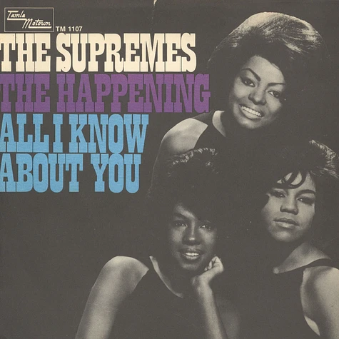 The Supremes - The Happening / All I Know About You