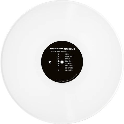 Westberlin Maskulin (Taktloss & Kool Savas) - Hoes, Flows, Moneytoes White Vinyl Edition