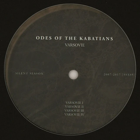 Odes Of The Kabatians - Varsovie