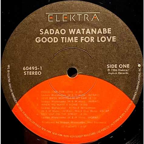 Sadao Watanabe - Good Time For Love