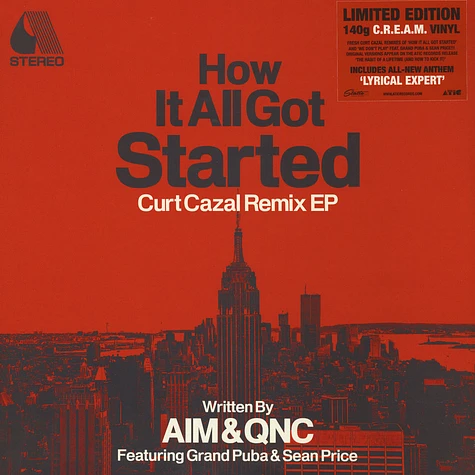 Aim & QNC - How It All Got Started Curt Cazal Remix EP