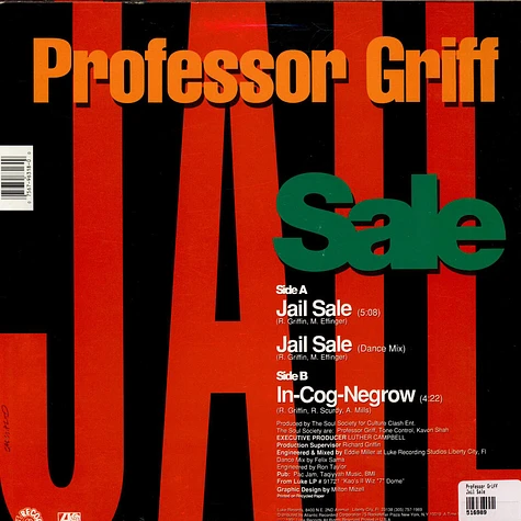 Professor Griff - Jail Sale