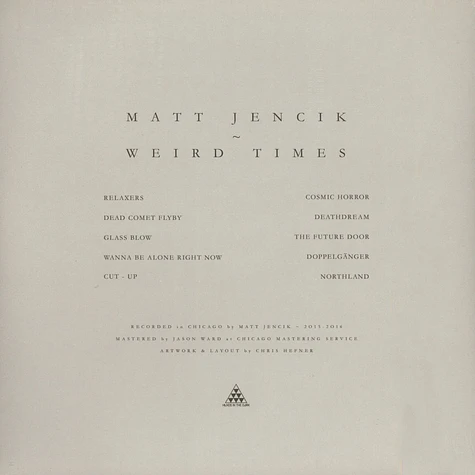 Matt Jencik - Weird Times