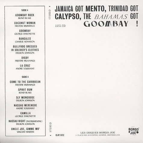 V.A. - Goombay! Music From The Bahamas 1951-59