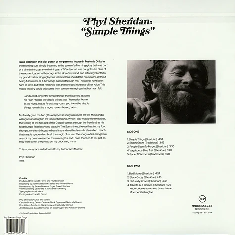 Phyl Sheridan - Simple Things