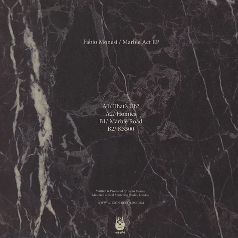 Fabio Monesi - Marble Act EP