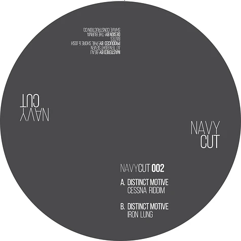 Distinct Motive - Cessna Riddim / Iron Lung