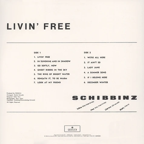 Schibbinz - Livin' Free