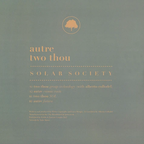 Autre / Two Thou - Solar Society