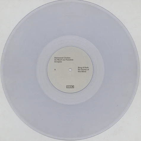 Bing & Ruth - No Home Of The Mind Transparent Vinyl Edition