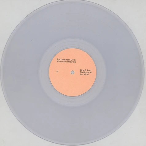 Bing & Ruth - No Home Of The Mind Transparent Vinyl Edition