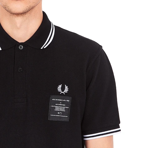 Fred Perry x Art Comes First - Printed Twin Tipped Polo Shirt