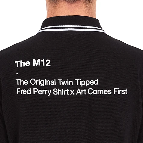 Fred Perry x Art Comes First - Printed Twin Tipped Polo Shirt