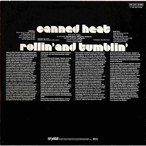 Canned Heat - Rollin’ And Tumblin’