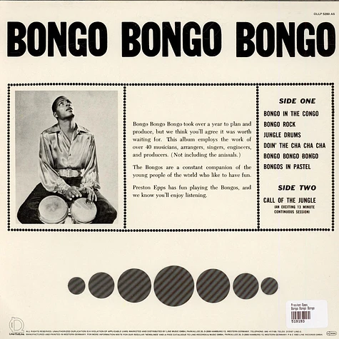 Preston Epps - Bongo Bongo Bongo