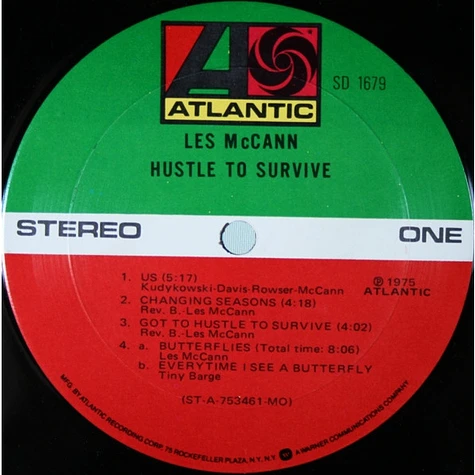 Les McCann - Hustle To Survive