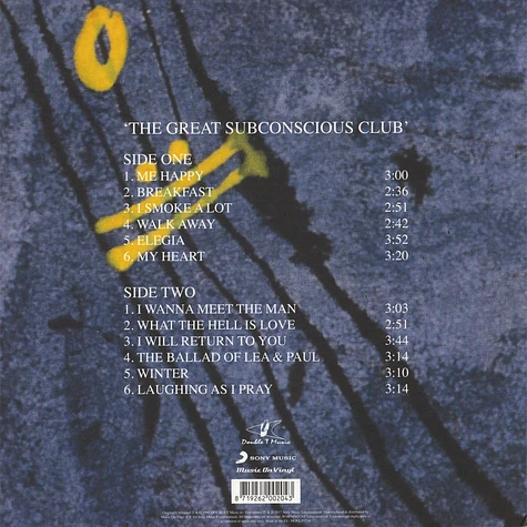 K's Choice - The Great Subconscious Club Black Vinyl Edition