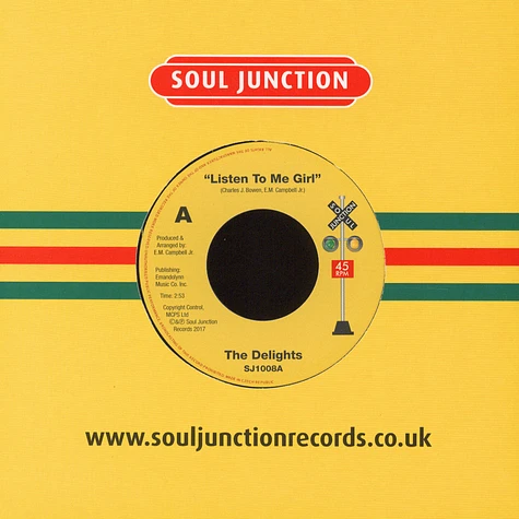 The Delights - Listen To Me Girl / Tearra Just Loving You