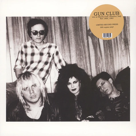 The Gun Club - Live At Manila Club, Florence Italy November 26Th, 1983