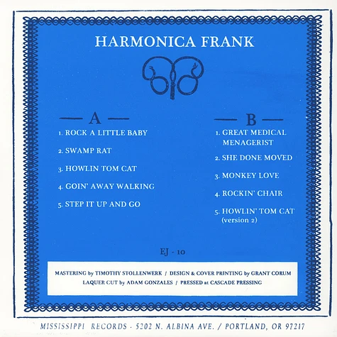 Harmonica Frank - Harmonica Frank